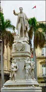Statue of Marti in Havana, by Lina Garcia