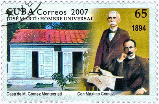 Marti and Gomez in Montecristi