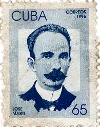Marti on stamp from 1996