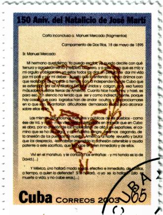 Marti stamp from 2003